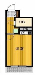 エスカイア100河辺第1の物件間取画像